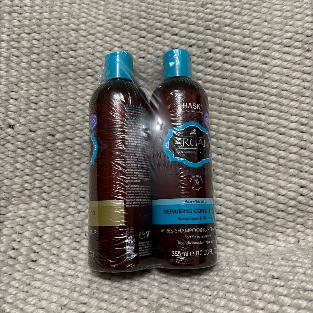Set of Hask Argan Oil Repairing Shampoo & Conditioner. Super restoring for hair! - Picture 2 of 5
